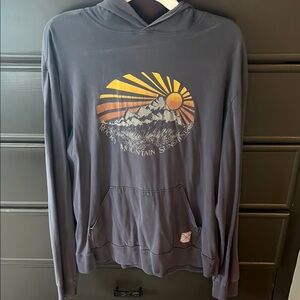 Guess graphic Hoodie in Charcoal